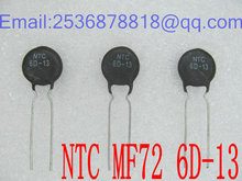 20pcs/Lot NTC thermistor negative temperature thermistor 6 ohm piece diameter 13MM MF72-6D13 2024 - buy cheap