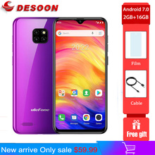 Ulefone-Smartphone Note 7, 19:9, pantalla gota de agua de 6,1 pulgadas, Quad Core, batería de 3500mAh, 16GB ROM, Android 9,0 2024 - compra barato