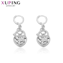 Xuping-pendientes elegantes con forma de corazón para mujer, aretes de estilo de abalorio, joyería, regalos para el Día de San Valentín, 94476 2024 - compra barato