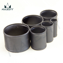 5 pçs liga de alumínio mangueira adaptador joiner tubo conector silicone 51mm 2 "l = 76mm preto 5 peças 2024 - compre barato