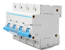 Free Shipping  DZ158 4P 100A  4 Pole big power  house use  circuit breaker Electric shock protection domestic C type 2024 - buy cheap