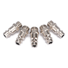 5pcs 1/4" BSP Male Quick Coupler Plug Socket Connector Euro Air Line Hose Fitting Quick Release Compressor Connector 2024 - buy cheap