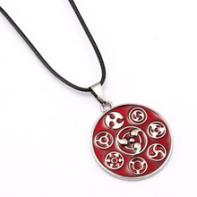 NARUTO Choker Necklace All of Sharingan Pendant Men Women Gift Anime Jewelry Accessories YS11758 2024 - buy cheap