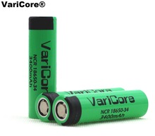 Varicore original novo 18650 3400mah bateria recarregável de lítio NCR18650-34 para baterias de lanterna elétrica 2024 - compre barato