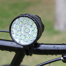 Ultra Fire-linterna de bicicleta LED T6 de 15000LM, 12x XML, luz delantera de bicicleta, 3 modos de CC, luz trasera 2024 - compra barato