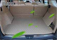 Best quality! Special trunk mats for Mercedes Benz GLE 300 320 350 2017-2015 waterproof cargo liner boot carpets,Free shipping 2024 - buy cheap