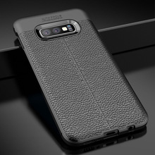 KOLPLER-funda ultrafina para Samsung Galaxy S10 Lite, funda de silicona TPU con textura de fibra de carbono, suave, para Samsung S10 E 2024 - compra barato