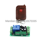 Interruptor de luz, sistema de controle remoto sem fio, transmissor e receptor de relé 10a, 12v, 24v, 1 canais, 315mhz, 433mhz 2026 - compre barato