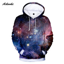 New Twelve designs Space Galaxy 3D Hoodies Men/Women 3d Hooded Sweatshirts Print Purple Nebula Clouds Cool Autumn Winter Hoodie 2024 - buy cheap