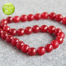 2021 New For Necklace&Bracelet 10mm Red Sardonyx Beads Round Faceted Natural Stone Loose DIY Beads 15inch Fashion Jewelry Making 2024 - buy cheap