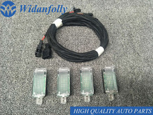 Widanfolly 1 SET LED Interior Footwell Lights & Cable For Golf Jetta MK5 MK6 Passat B6 B7 Tiguan Octavia Leon 3AD 947 409 2024 - buy cheap