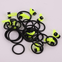 Plastic Fishing Hooks Safety Tackle Luya for Rod Fishing Fishhook Lures 10Pcs/set Pole Bait Hooker 2024 - buy cheap