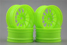 4pcs 1/10 Touring&Drift  Wheel Rim H12S1NG(Material Green) 6mm offset  fits for 1:10 Touring&Drift Car 1/10 Rim 10135 2024 - buy cheap