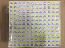 Retail 9900Pcs/Lot 1.3cm White Round Sticker Q. C. Passed Logo Characters Labels 0.51inch Waterproof Adhesive Stickers Paper 2024 - buy cheap