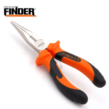 Hot tongs 8 inch wholesale tip pliers with pliers Tool hardware manual pliers with multi-function pointed mouth clamp 2024 - buy cheap