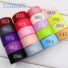 YJHSMY J-17419-L22MM,22 mm,10 yards Solid Color Ribbons Thermal transfer Printed grosgrain Wedding Accessories DIY material 2024 - buy cheap