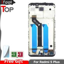 New LCD For Xiaomi Redmi 5 Plus LCD Display Touch Screen Assembly Frame for Redmi Note 5 Global LCD Digitizer 2024 - buy cheap