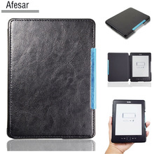 New style pu leather Magnet Cover Case for Amazon Kindle 4 Kindle 5 ebook eReader pouch D01100 4th 5th flip case protective film 2024 - buy cheap