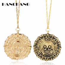 Pirates of the Caribbean Necklace Vintage Accessories Pendants Necklaces for Women Men Cosplay Jewelry 2024 - buy cheap