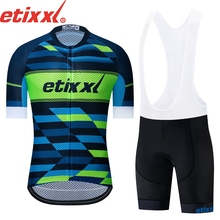 2022 Breathable Cycling Clothes  Team Cycling Clothing Short Sleeve MTB Bike Clothing/Quick Dry Ropa Ciclismo Men Cycling Set 2024 - compre barato