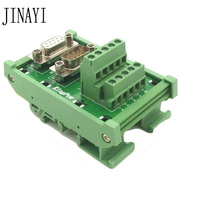 5 piezas DB9 9 pin D-SUB hembra macho Terminal Breakout PCB Módulo adaptador conector con soporte 2024 - compra barato