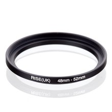 original RISE(UK) 48mm-52mm 48-52mm 48 to 52 Step Up Ring Filter Adapter black 2024 - buy cheap