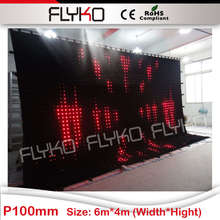 professional dj light flexible led curtain display 4x6m 2024 - buy cheap