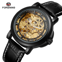 FORSINING Men Watch Top Brand Luxury Military Sport Automatic Mechanical Wristwatch Skeleton Male Clock relogio masculino 0674 2024 - buy cheap