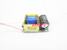 Condutor de led de 3-4x3w, corrente constante de ma, saída 9-15v, transformador para condutor de lâmpada 9w 12w e27 gu10 e14 b22, com 10 peças