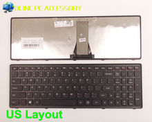 New Laptop Keyboard US English Version For Lenovo MP-12U73US-686  MP-12U73US-6862 MP-12U73US-6864 2024 - buy cheap
