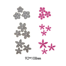 New  Rose Flower Dies Cuts Metal Cutting Dies card photo album DIY Scrapbooking Embossing Craft DIY Paper Card Flower craft 2024 - buy cheap