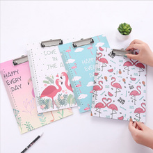 Cartoon writing board clip pad student writing pad A4 folder board fresh office stationery writing pad 2024 - buy cheap