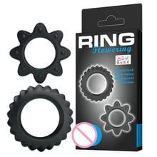 Baile 2Pcs/Set  Sex Toys Adult Men Delay Premature Ejaculation Lock Fine Ring Delay Ring Cock Ring Durable Penis Ring 2024 - buy cheap