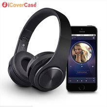 Fone de ouvido sem fio dobrável, fone de ouvido bluetooth para xiaomi pocophone f1 para poco phone f1, fone de ouvido com microfone 2024 - compre barato