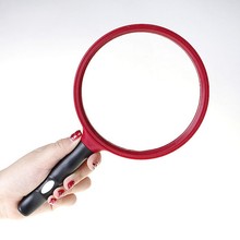 3X 130mm Large Lens Magnifier Anti-Slip Handle Magnifying Glass for Reading 2024 - buy cheap
