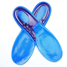USHINE силиконовый нескользящий гелевый мягкая спортивная обувь стельки Orthotic Арка Поддержка массажные стельки 2024 - купить недорого