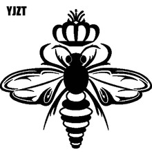 YJZT 12.7CM*11.7CM Car Sticker One Cold Queen Bee Truck Vinyl Decal Black/Silver C19-0053 2024 - buy cheap