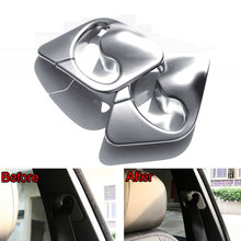 2Pcs Chrome ABS Car B Pillar Safety Seat Belt Cover Trim Bezel Garnish for bmw X5 F15 X6 F16 2008-2015 Car Styling 2024 - buy cheap