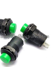 20PCS/LOT Self-locking switch button switch / DS-425A diameter 12MM Green 2024 - buy cheap