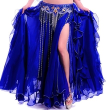 Женская юбка для танца живота, тренировочная юбка для выступлений, 6001 2024 - купить недорого
