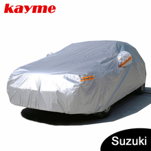 Kayme Waterproof full car covers sun dust Rain protection car cover auto suv for Suzuki grand vitara swift sx4 jimny samural 2024 - buy cheap