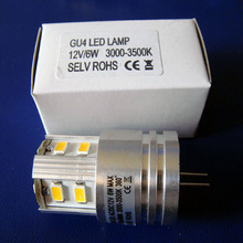 High quality 5630 12V 6W G4 led bulbs high power led bulb 24V G4 led lamps(free shipping 20pcs/lot) 2024 - buy cheap