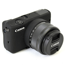 Capa de silicone macio para câmera canon eos m10, bolsa protetora de borracha para câmera, neoprene, 4 cores 2024 - compre barato
