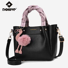 DOLOVE Women's Bag 2018 New Bag Women's Style Sweet Fashion Sports Women's Messenger Bag Slung Shoulder Handbag 2024 - buy cheap