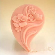 Valentine's Day flower silicone soap mold Cake decoration mold Handmade soap mold  wedding decoration 2024 - buy cheap
