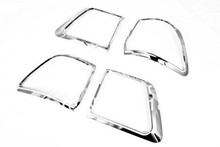 Car Styling Chrome Tail Light Cover For Toyota Fortuner 2009-2012 2024 - buy cheap