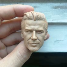 1/6 David Beckham Unpainted Head Carving Sculpt for 12''Action Figures Bodies 2024 - buy cheap