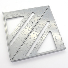 7inch Speed Square Aluminum Alloy Triangle Ruler Squares for Measuring Tool Angle Protractor Woodworking Tools 2024 - buy cheap
