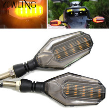 For Kawasaki Ninja 600R ZX600 ZX750 ZX1000 ZX-11 ZX-6 ZX600 ZX-6R Motorcycle 14 LED Turn Signal Lights Indicator Amber Blinker 2024 - buy cheap