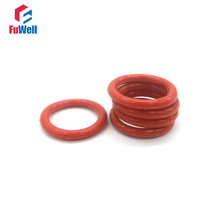 20pcs 5mm CS O Ring Seal Gasket Red Silicon OD 35mm-75mm Oring Seals Good Elasticity VMQ O Ringen Sealing Gasket Gromment 2024 - buy cheap